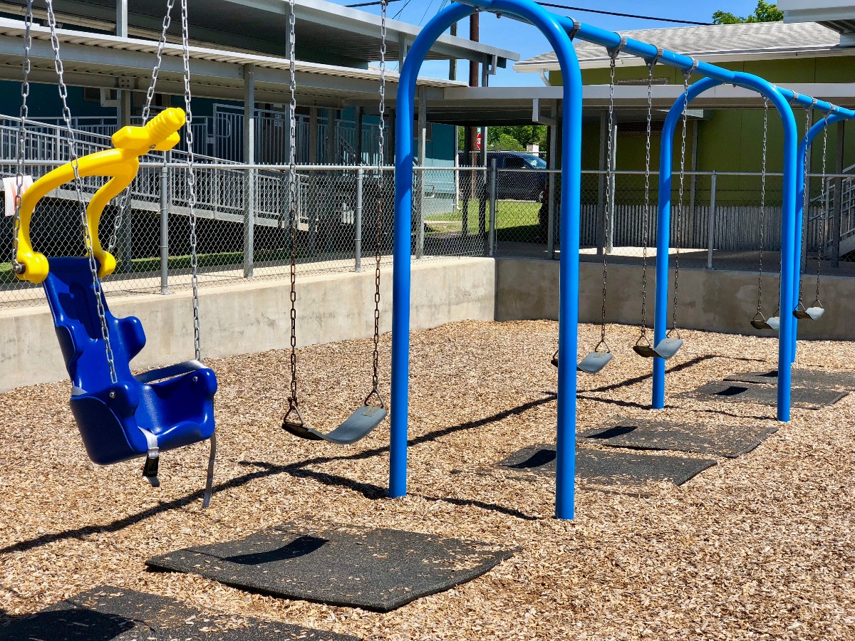 Playground set in Dobie Pre-K